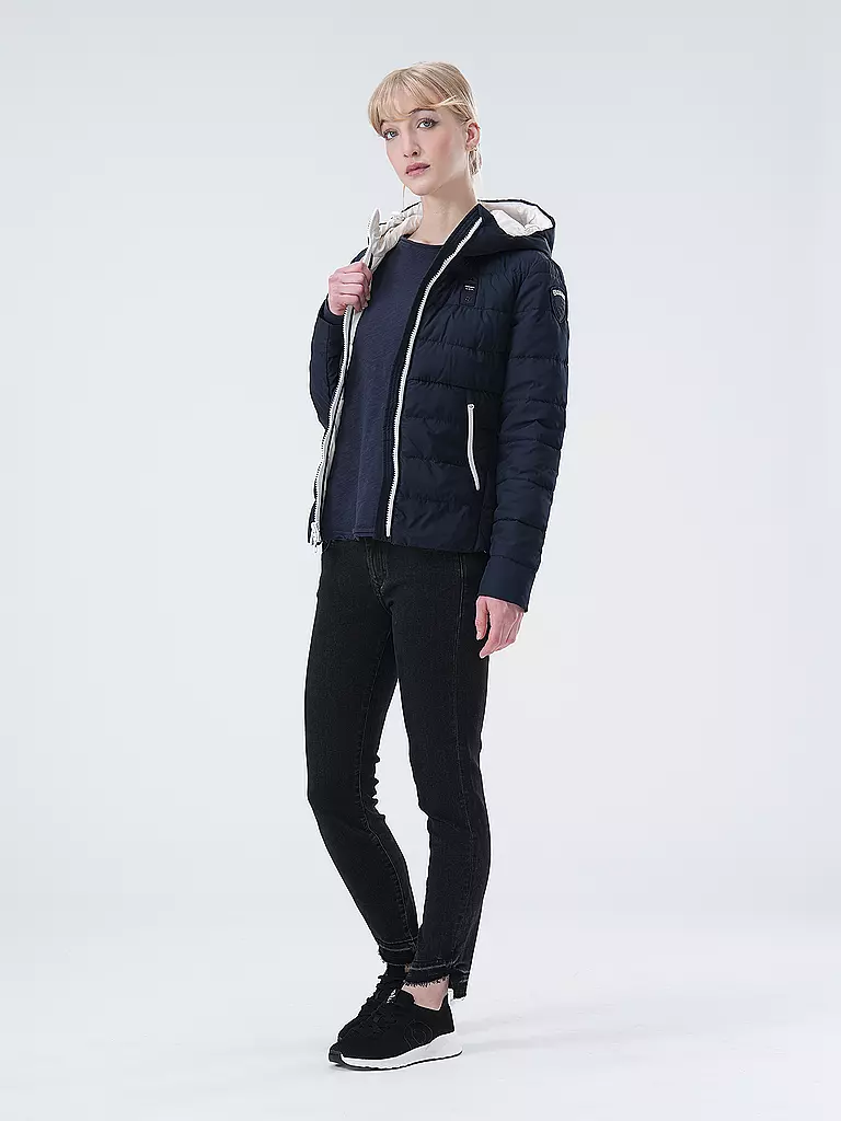 BLAUER | Giacca trapuntata leggera | Blu scuro