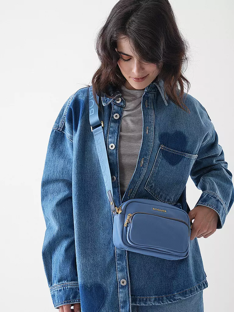 BOGNER | Borsa - Mini Bag KLOSTERS NEVE LIDIA | Blu chiaro