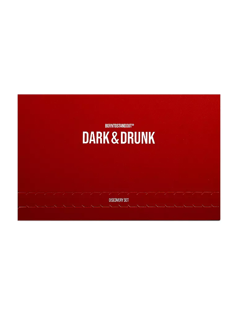 BORNTOSTANDOUT | Cofanetto Regalo - Dark & Drunk DiscoverySet 8x2ml | Senza colore