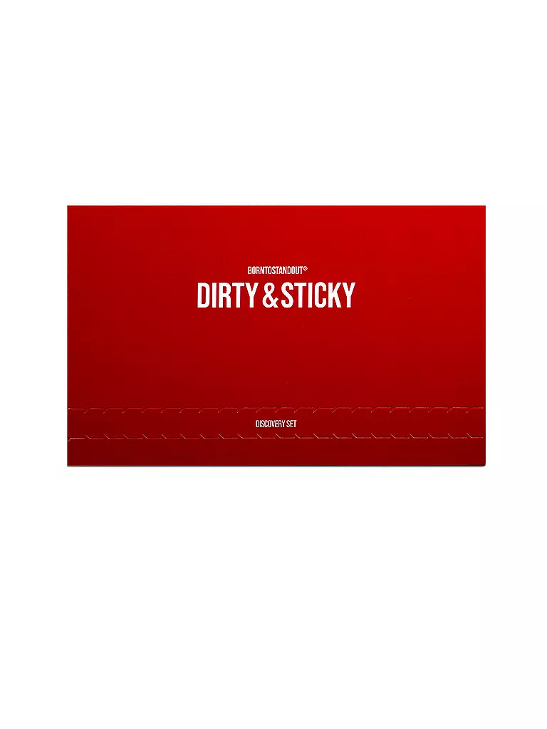 BORNTOSTANDOUT | Cofanetto regalo - Dirty & Sticky Set 8x2ml | Senza colore
