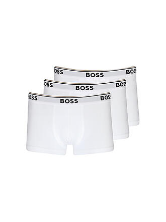 BOSS | Pantaloni confezione da 3 bianco