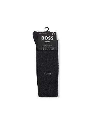 BOSS | Calzini confezione da 2 antracite