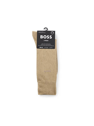 BOSS | Calzini confezione da 2 pz. beige medio