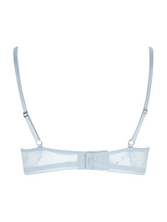 BOSS | Reggiseno con ferretto HALF PAD_PEONY LACE azzurro