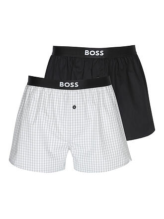 BOSS | Confezione da 2 boxer grigio chiaro