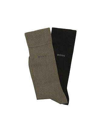 BOSS | Calze 2 pz. verde medio
