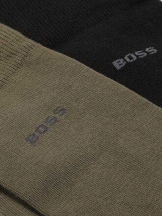 BOSS | Calze 2 pz. verde medio