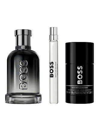 BOSS | Cofanetto regalo - Bottled Beyond Eau de Parfum e Deodorant-Stick Trio-Set da uomo 100ml / 75ml / 10ml
