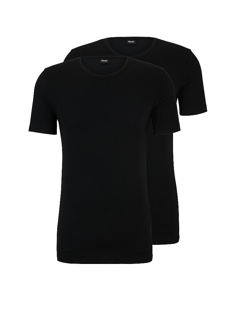 T-shirt confezione da 2 nero M