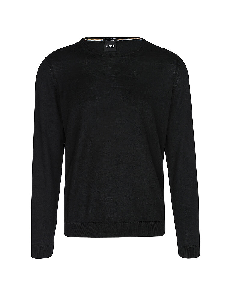 Pullover Slim Fit LENO-P nero S