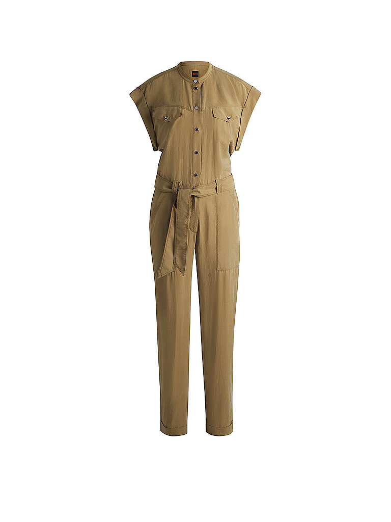 Boss Jumpsuit C-DRIDY cammello 38