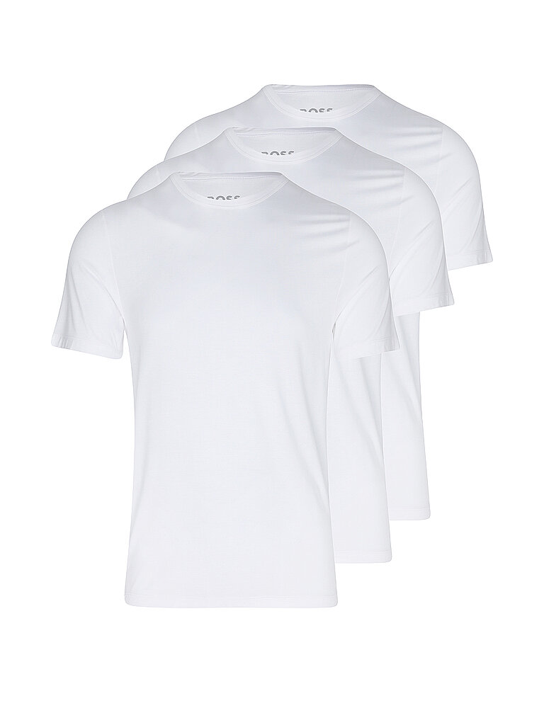 T-shirt confezione da 3 bianco bianco XL