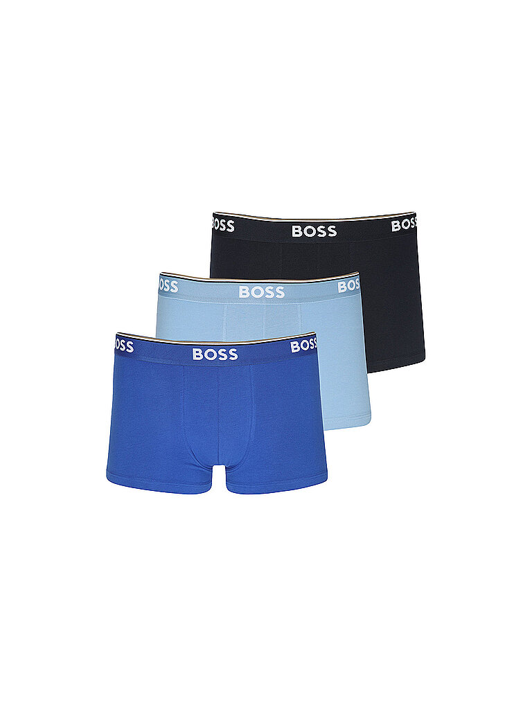 Pants confezione da 3 open miscellane blu S