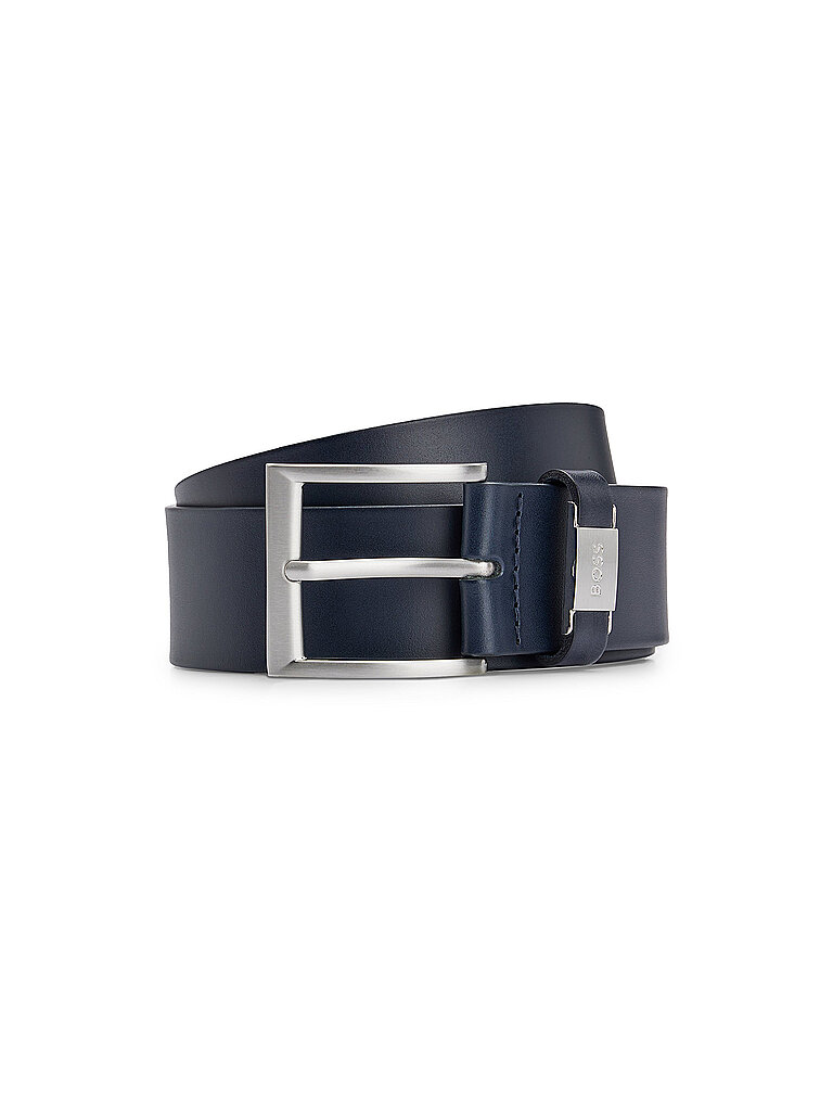 Cintura in pelle CONNIO blu 90
