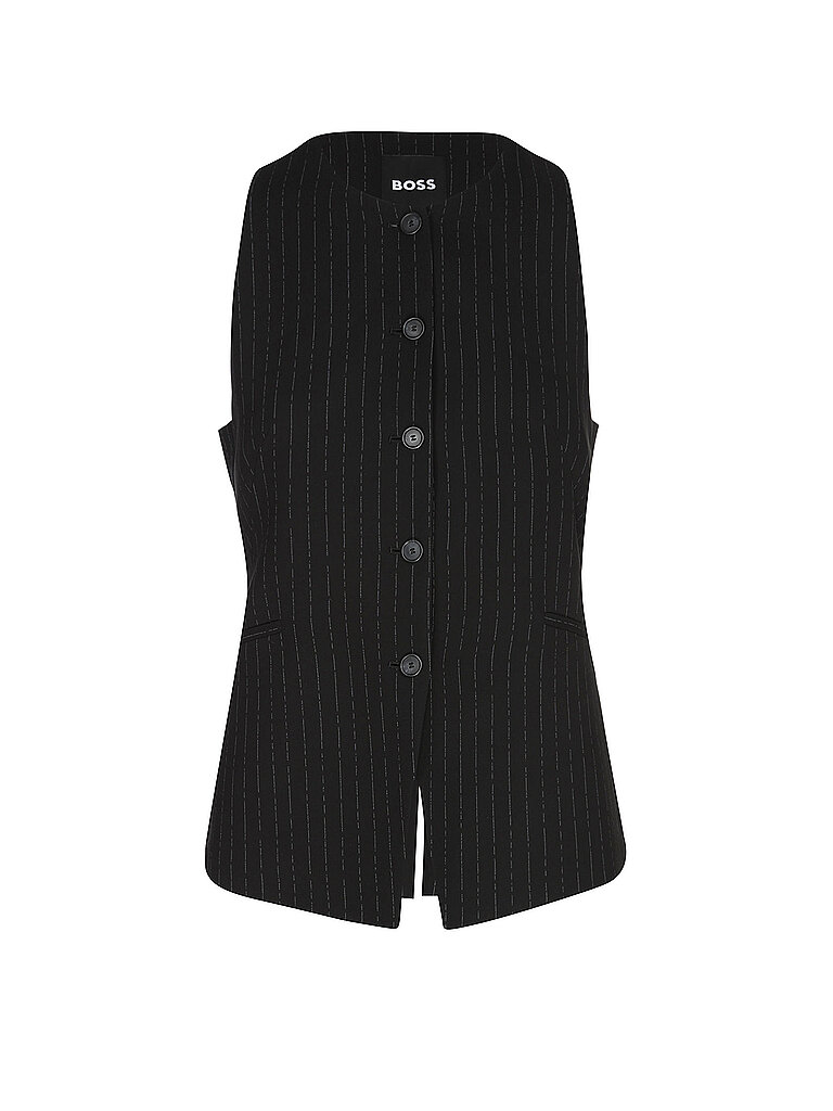 Gilet Slim Fit JULERAN nero 42