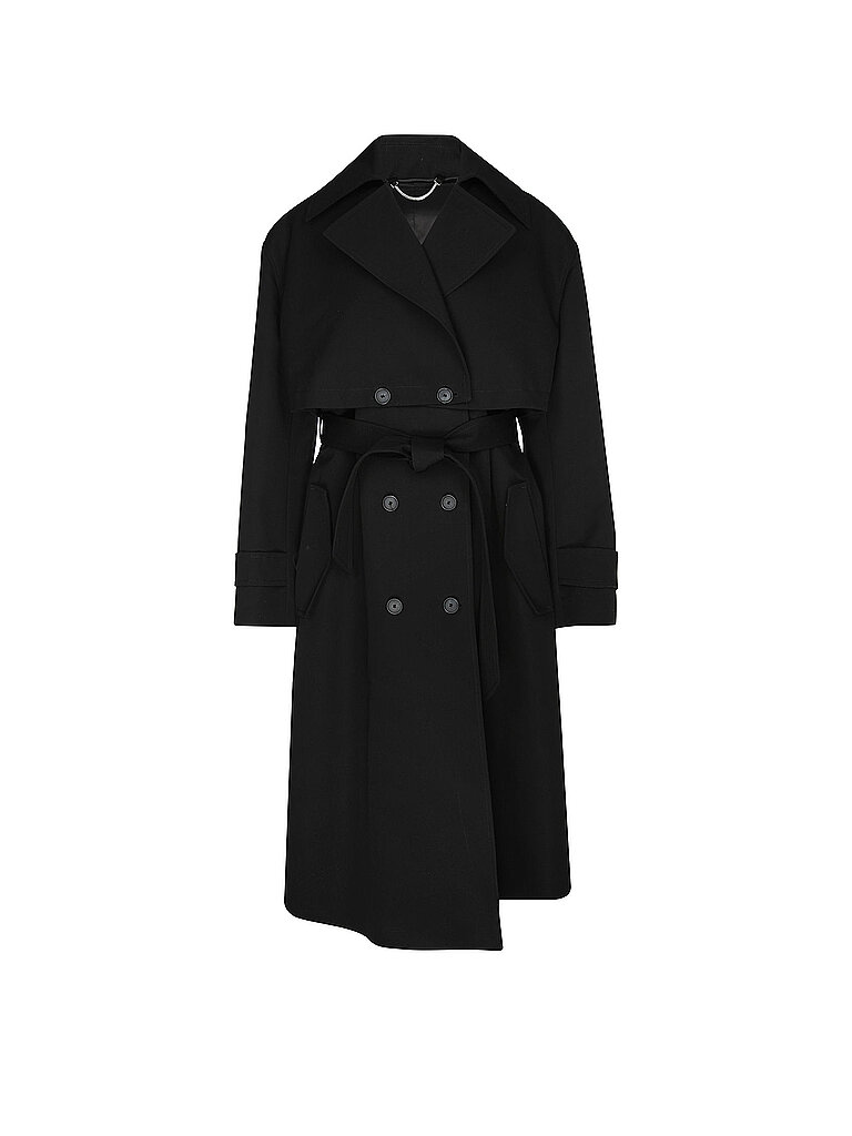 Boss Trenchcoat CHANDRA nero 36