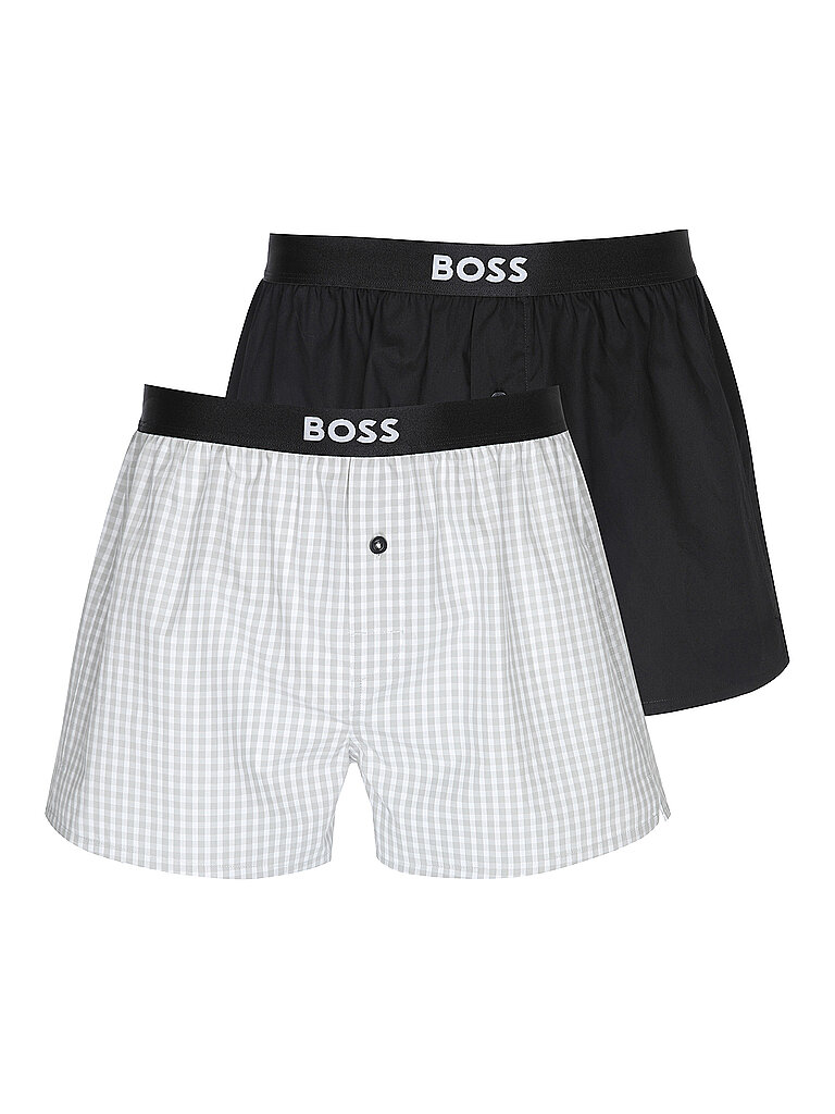 Confezione da 2 boxer grigio chiaro grigio chiaro L