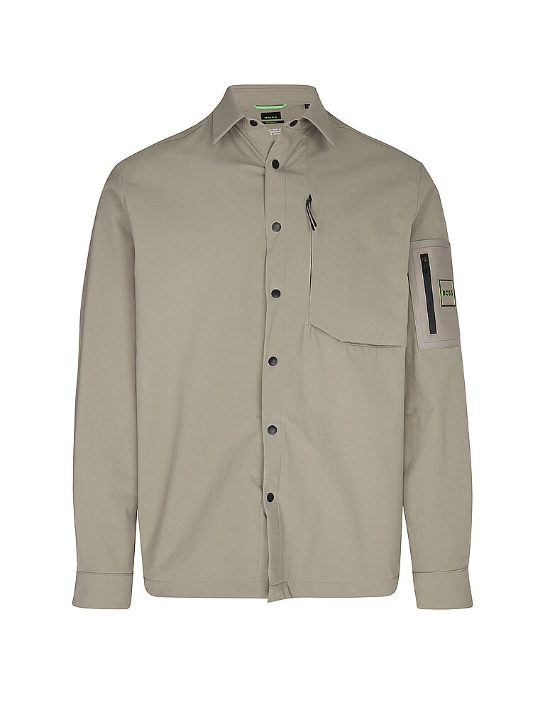 Overshirt ST GLOBE HEXA L beige S