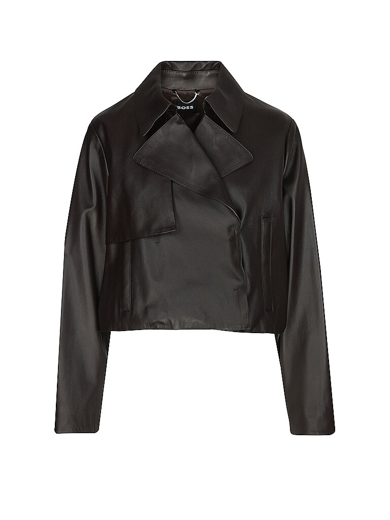 Giacca in pelle SARCAE marrone 44