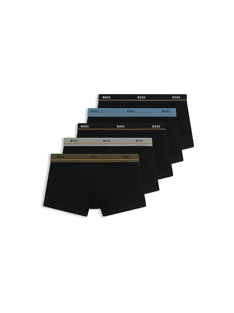 Pans confezione da 5 nero nero M
