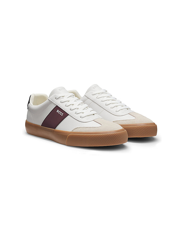 Boss Sneaker AIDEN_TENN crema 42