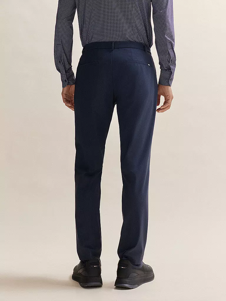 BOSS | Anzughose | Blu scuro