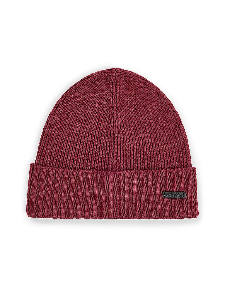 BOSS | Berretto - Cuffia FATI | Rosso scuro