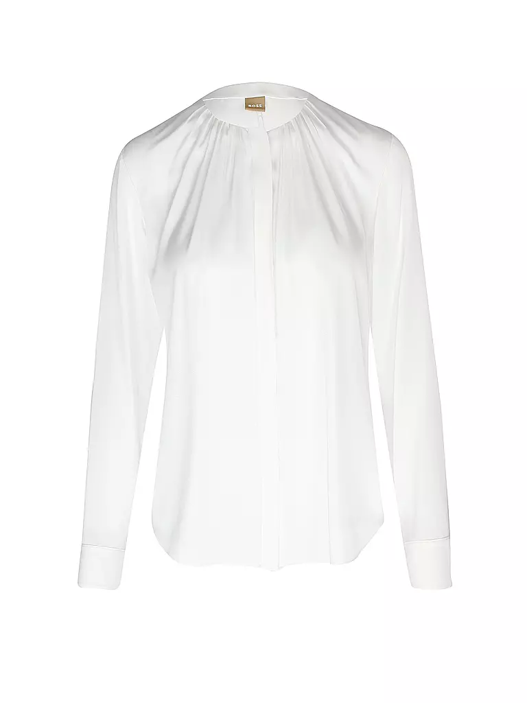 BOSS | Blusa di seta BANORA | Bianco