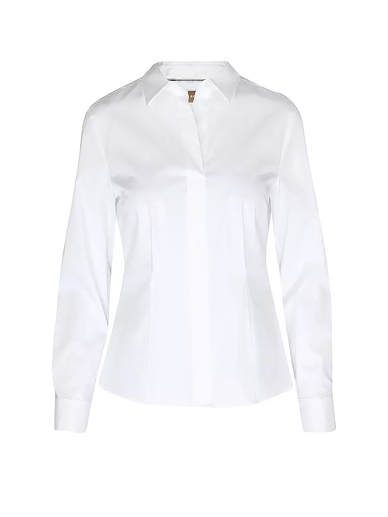 BOSS | Blusa Slim Fit BASHINA | Bianco