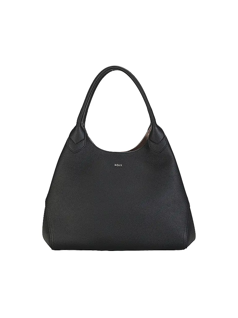 BOSS | Borsa in pelle - Borsa a spalla LENAH TOTE | Nero