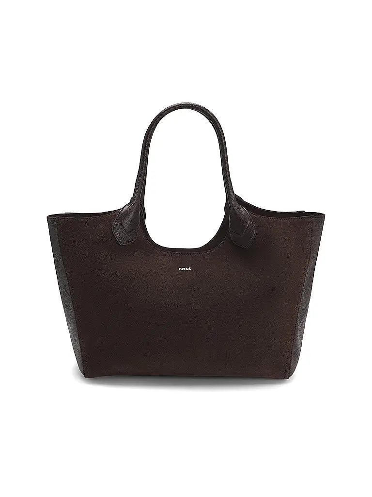 BOSS | Borsa in pelle - Borsa a spalla LENAH TOTE | 