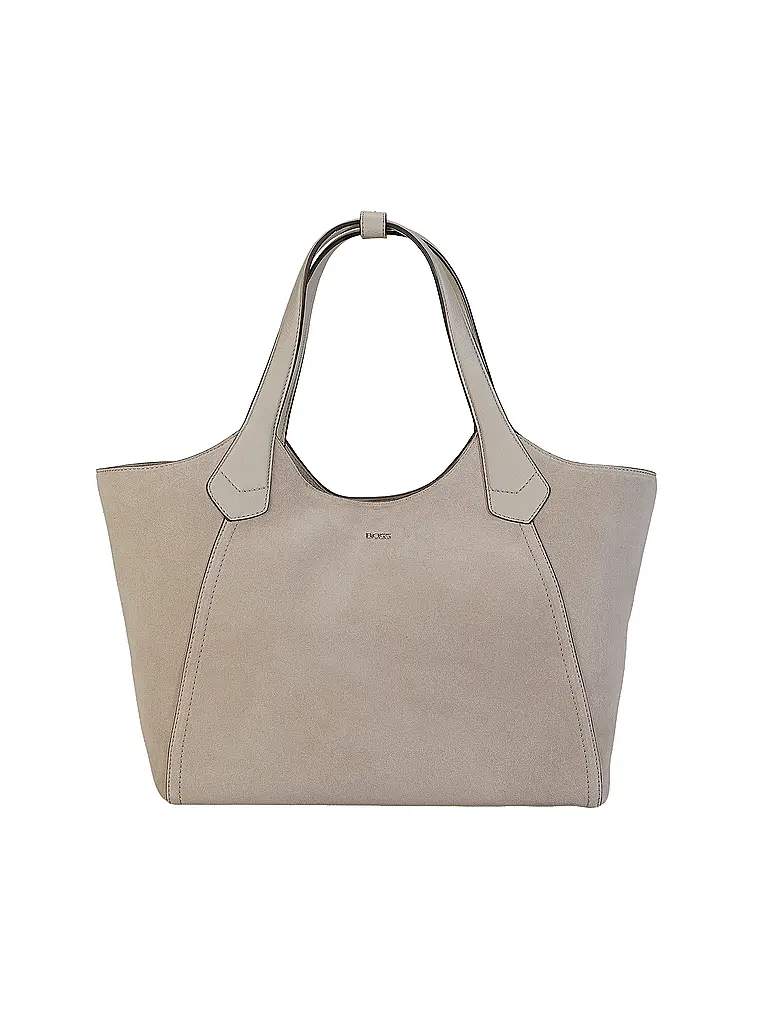 BOSS | Borsa in pelle - Hobo Bag LENAH | Beige