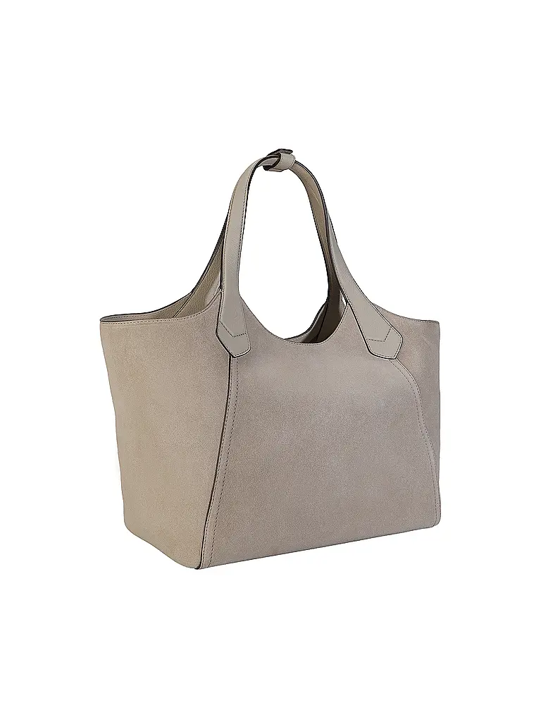 BOSS | Borsa in pelle - Hobo Bag LENAH | Beige