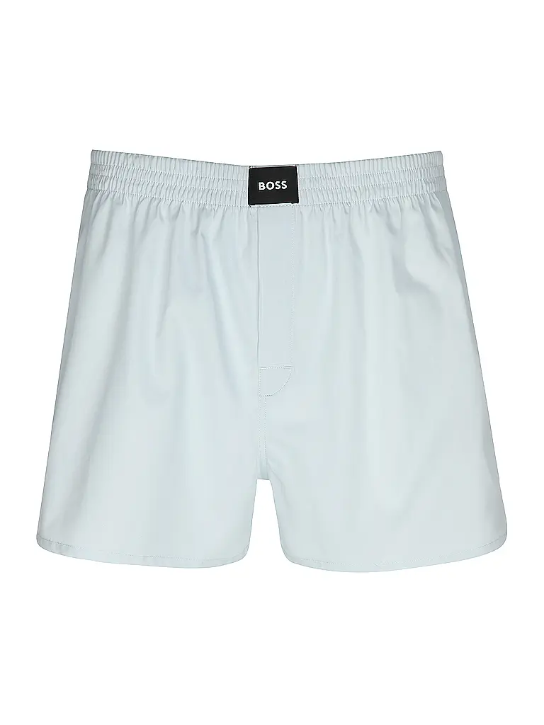 BOSS | Boxer 2 pz. open blue | Bianco