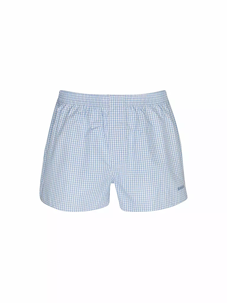 BOSS | Boxer da uomo, confezione da 2 | Blu chiaro