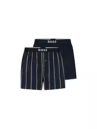 BOSS | Boxer da uomo confezione da 2 blu open | Blu