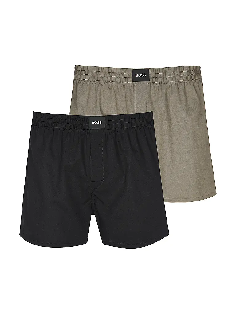 BOSS | Boxer da uomo confezione da 2 open brown | Marrone chiaro