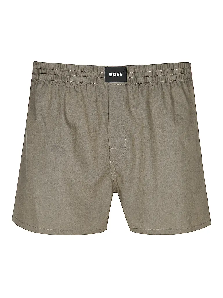 BOSS | Boxer da uomo confezione da 2 open brown | Marrone chiaro