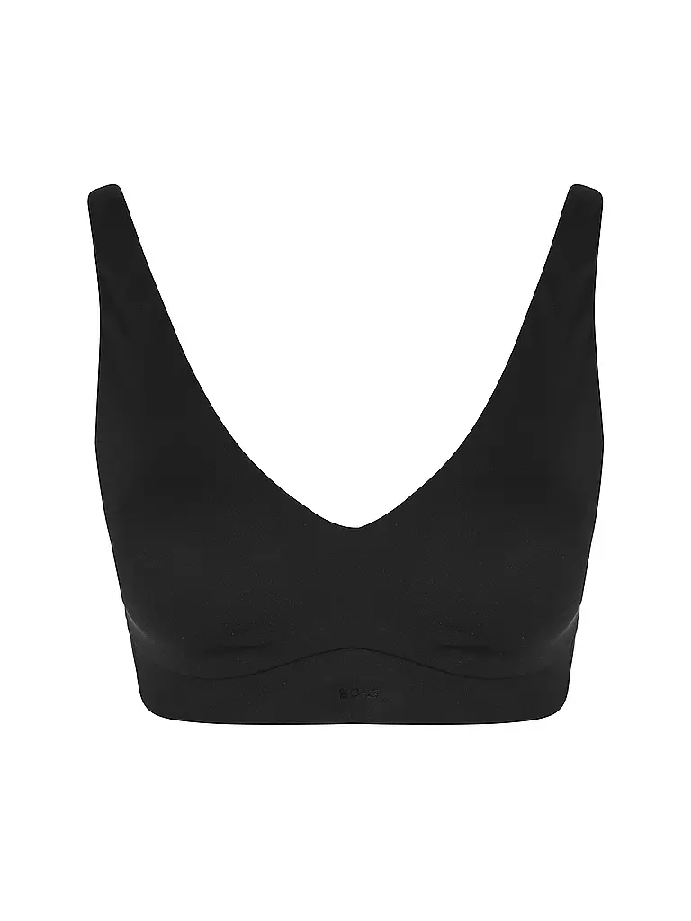 BOSS | Bralette LASER CUT nero | Nero