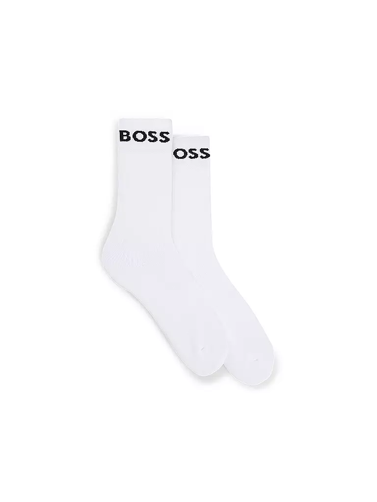 BOSS | Calzini confezione da 2 bianco | Bianco