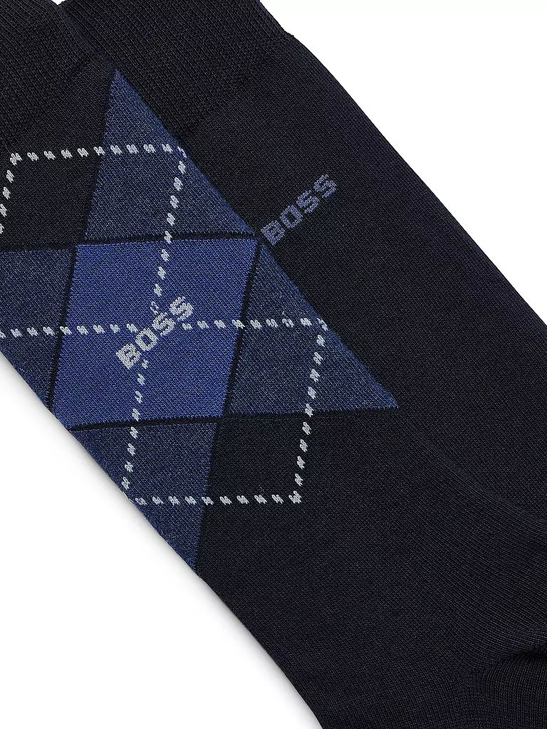 BOSS | Calzini confezione da 2 blu scuro |