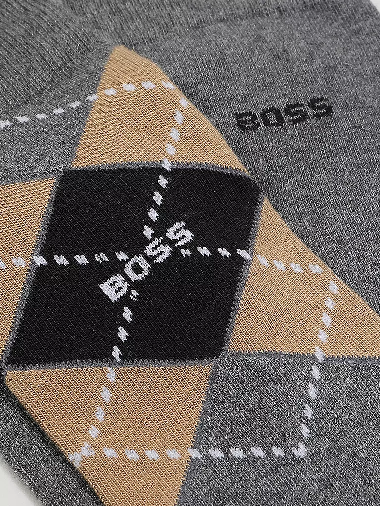 BOSS | Calzini confezione da 2 grigio medio | Grigio