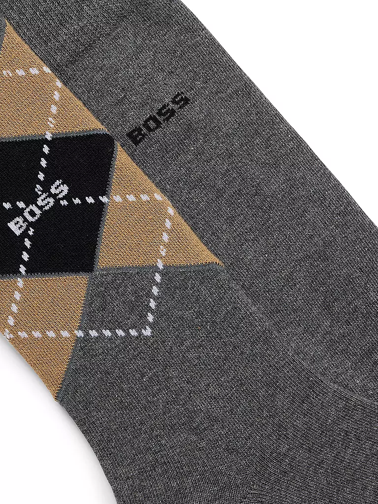 BOSS | Calzini confezione da 2 grigio medio |