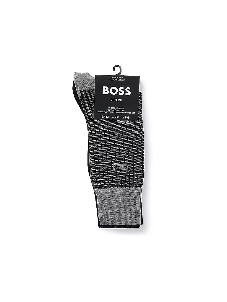 BOSS | Calzini confezione da 2 nero |