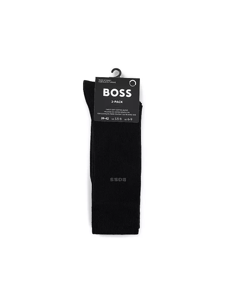 BOSS | Calzini confezione da 2 nero | 