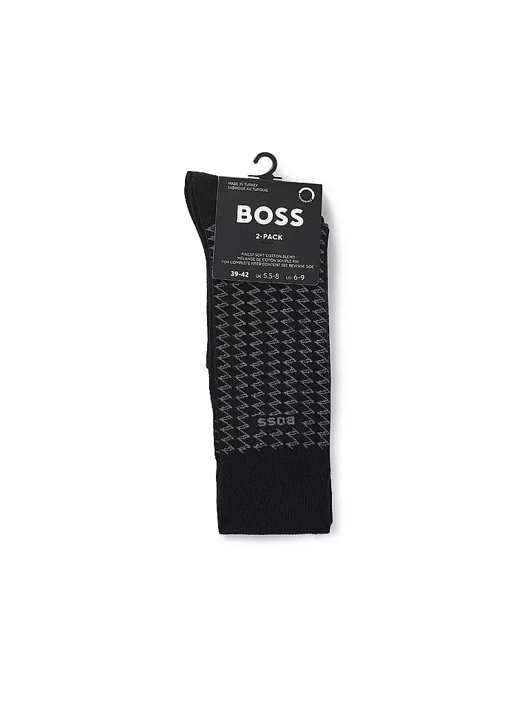 BOSS | Calzini confezione da 2 nero | 