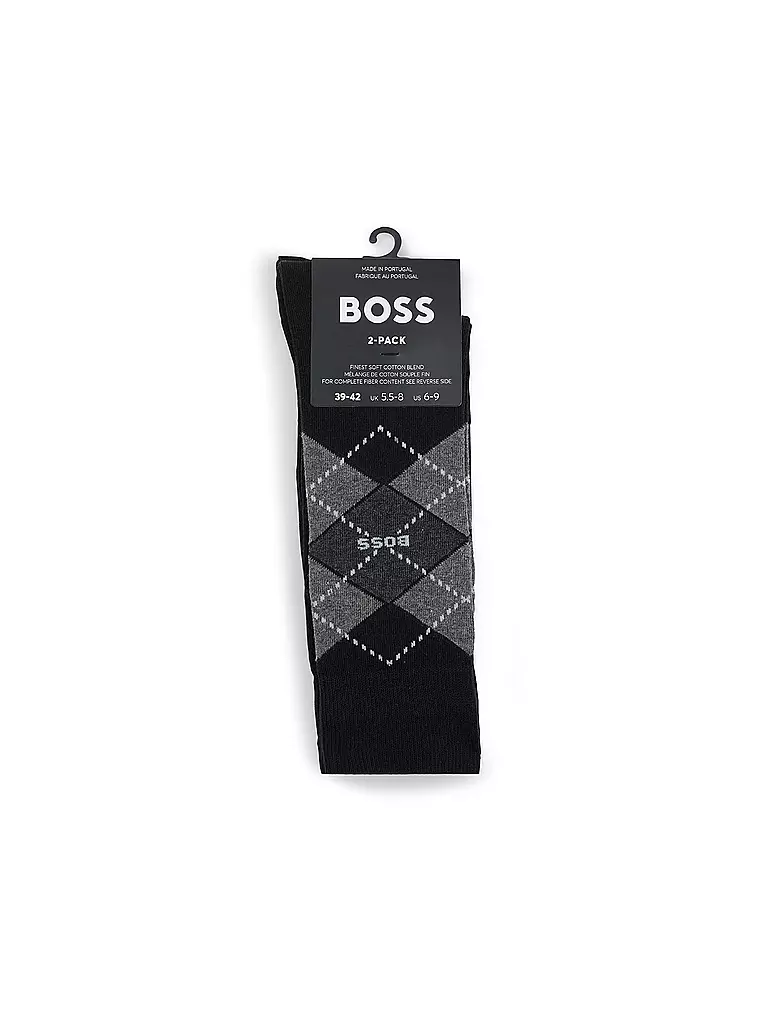 BOSS | Calzini confezione da 2 nero | 