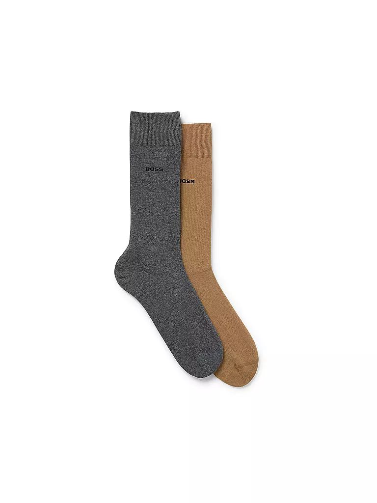 BOSS | Calzini confezione da 2 pz. beige medio | Beige