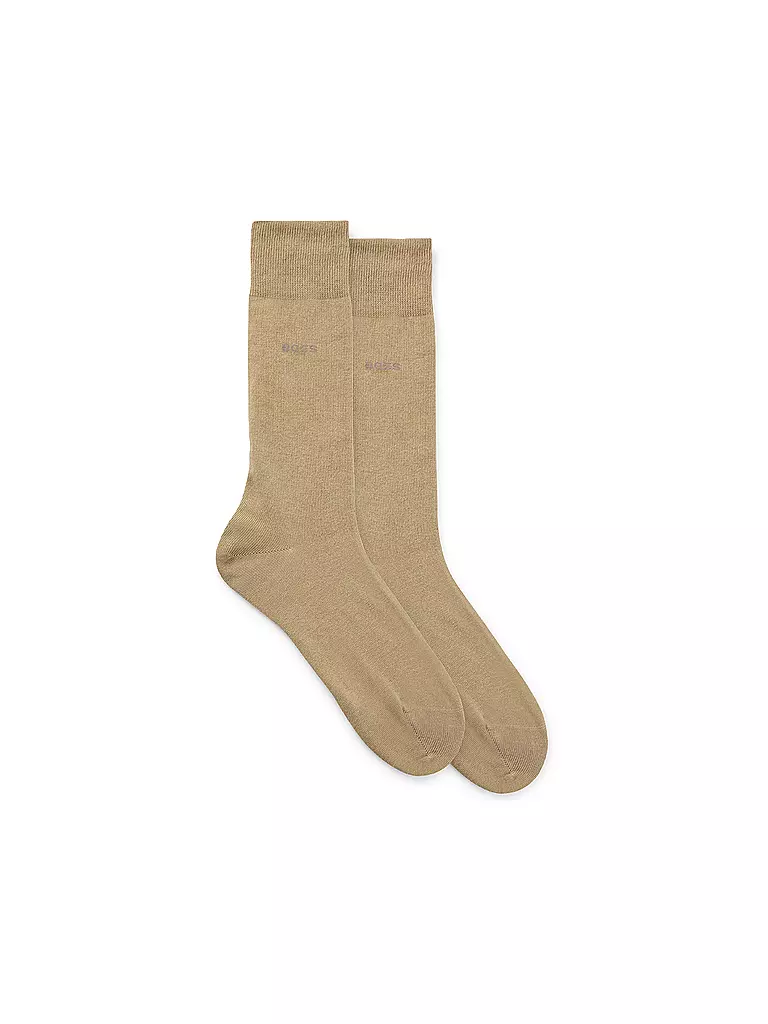 BOSS | Calzini confezione da 2 pz. beige medio | Beige