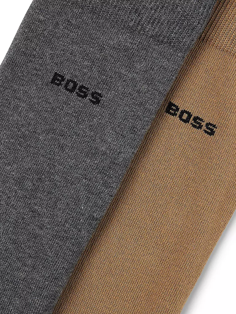 BOSS | Calzini confezione da 2 pz. beige medio | Beige